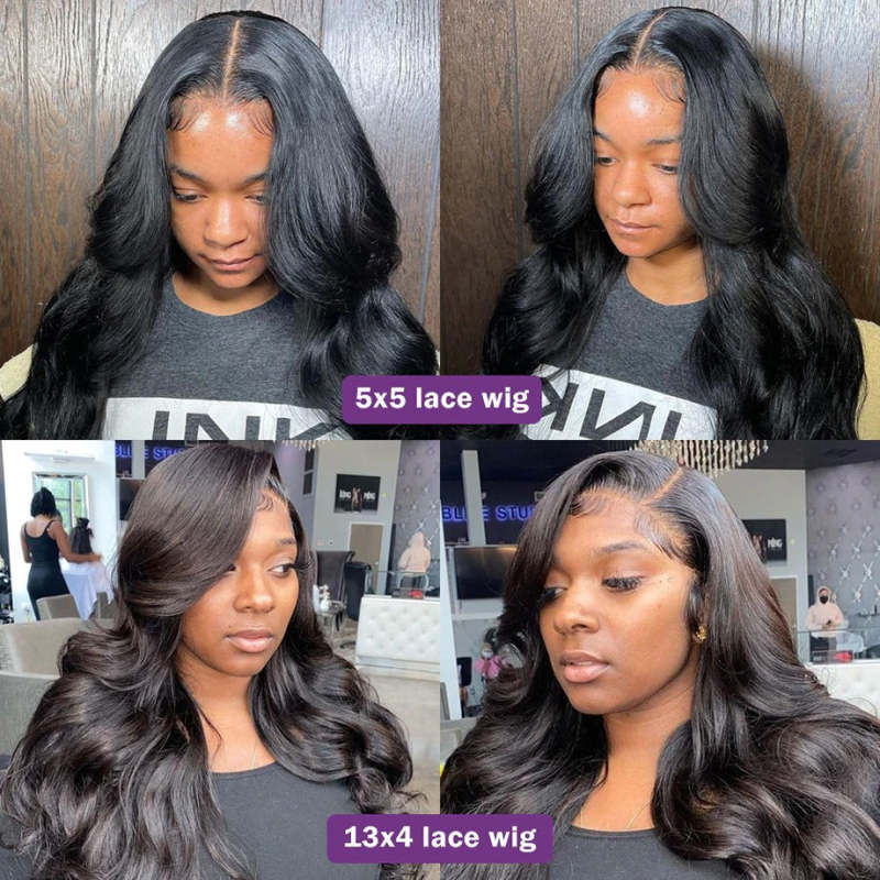 13x6 13x4 HD Body Wave Wig Density 250%