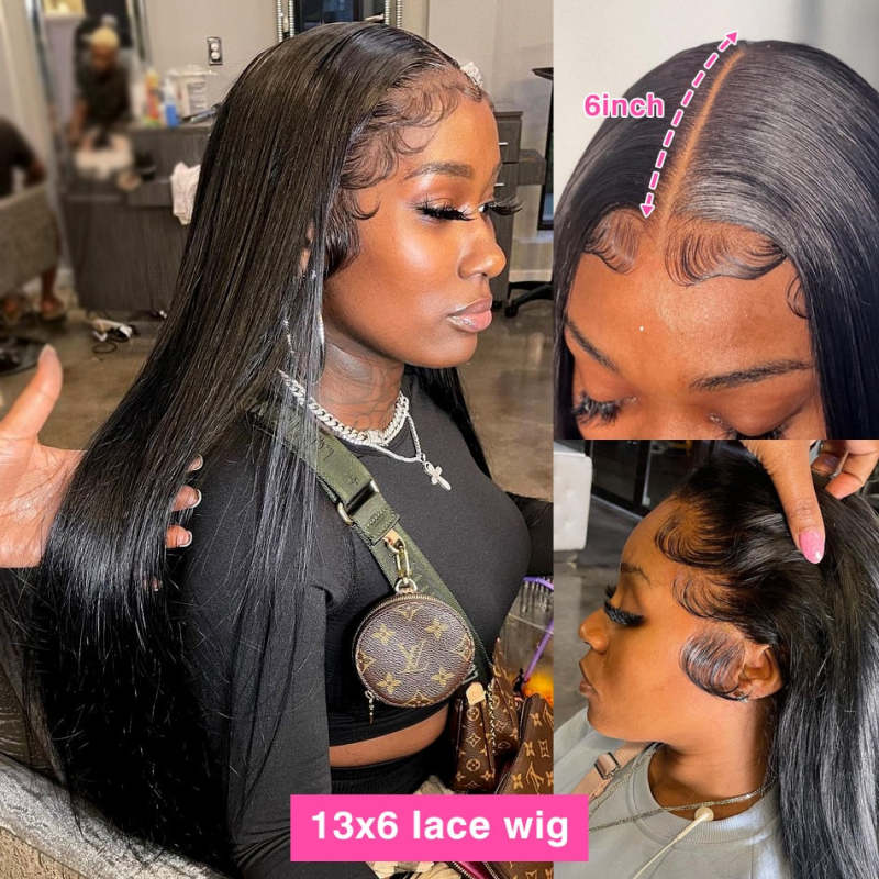 13x4 13x6 HD Straight Lace Frontal Wig