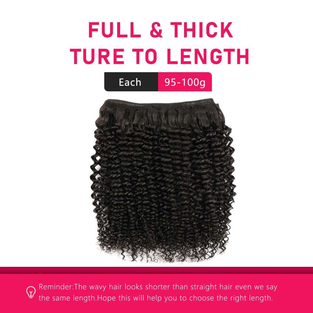 Deep Wave Bundles 4pcs Human Hair Bundles