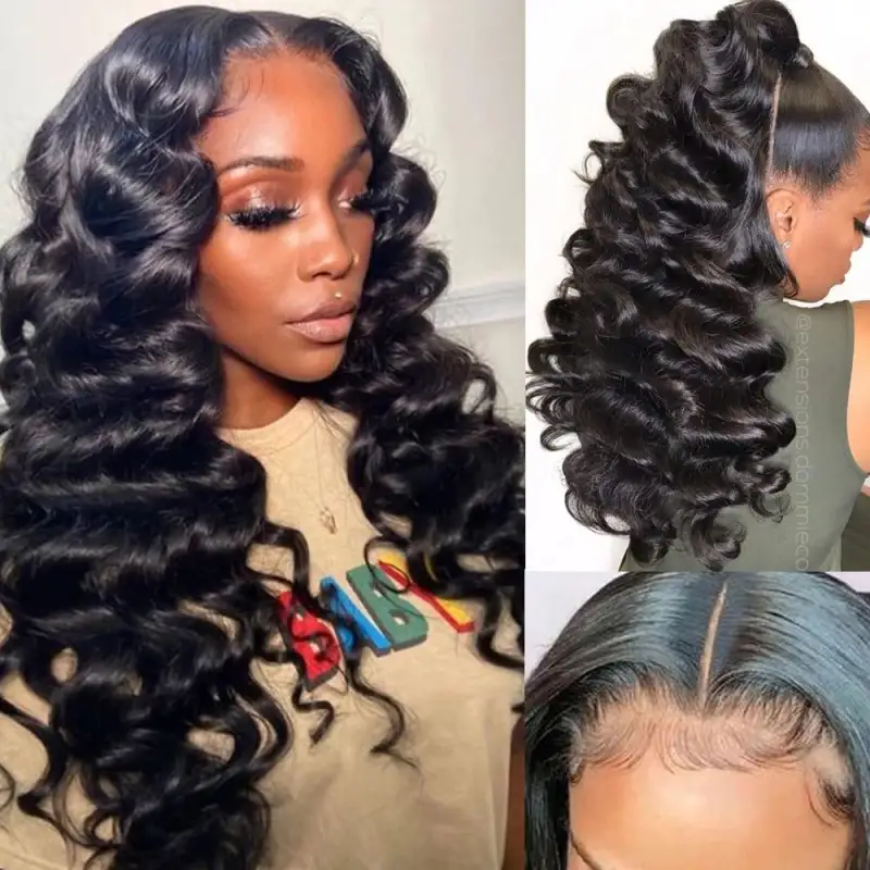 13x4 13x6 Loose Wave Lace Frontal Wig