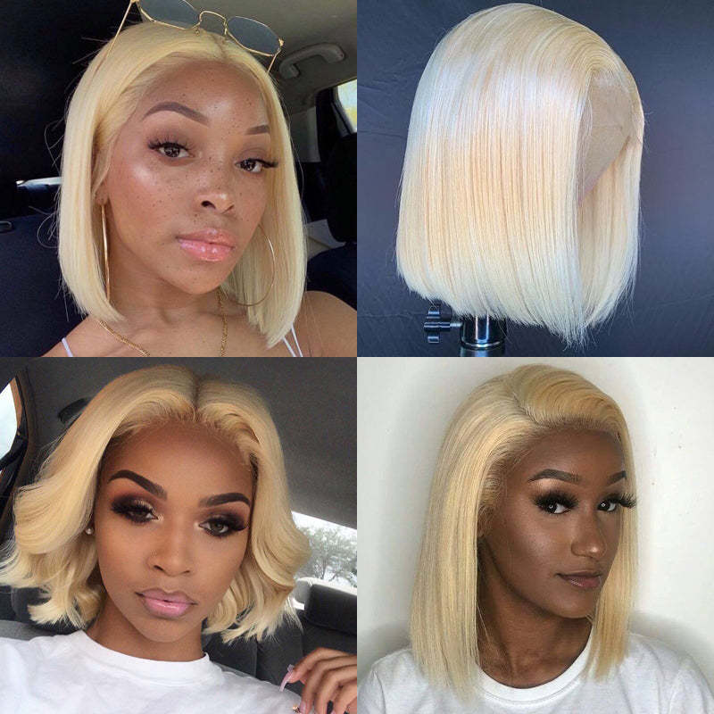 613 Blonde Straight Bob Wig