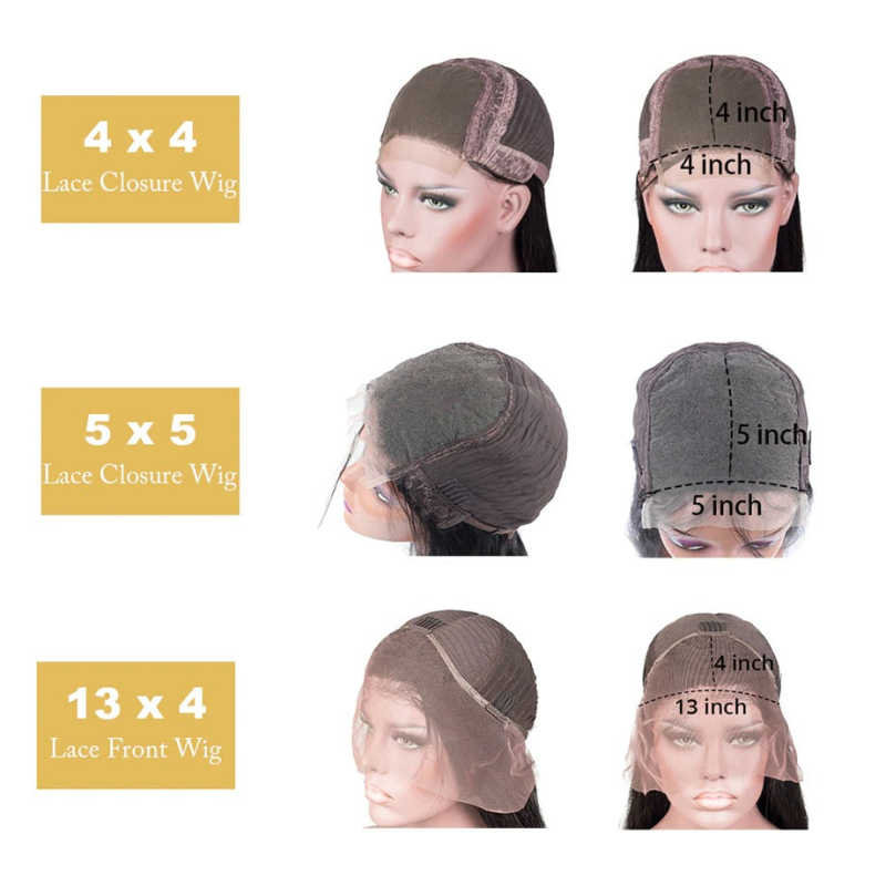 13x6 13x4 HD Body Wave Wig Density 250%
