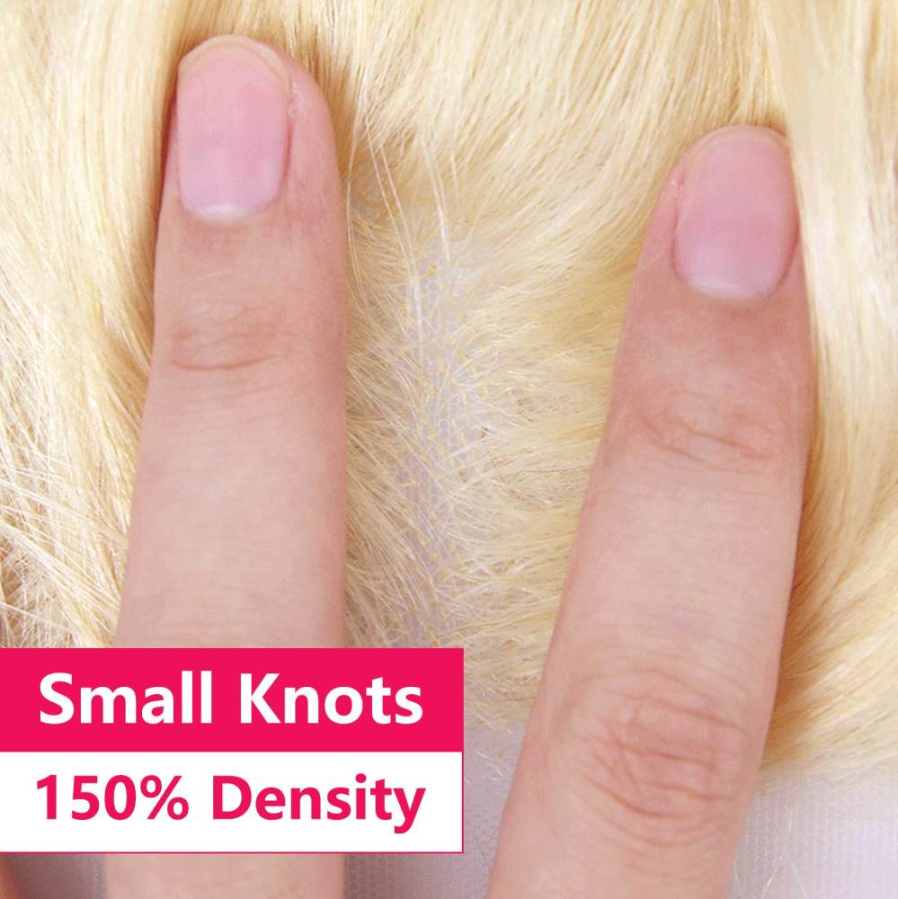 613 Blonde Body Wave Closure Frontal HD Lace