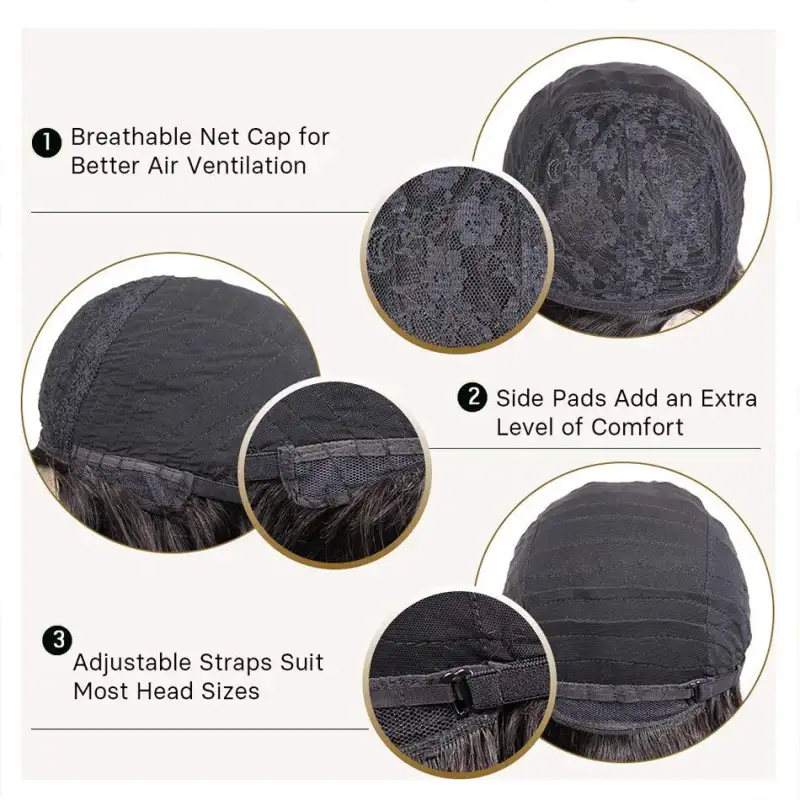 Buy 2 Pixie Wigs Get $15 Off Short Curly Human Hair Wigs Pixie Cut Wigs