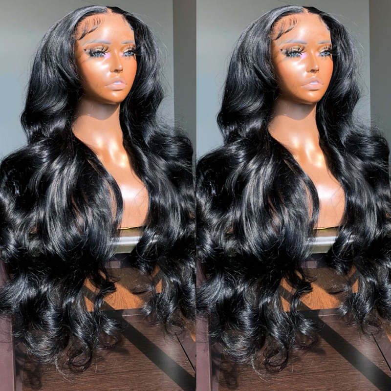 13x4 13x6 Transparent Lace Frontal Body Wave Wig