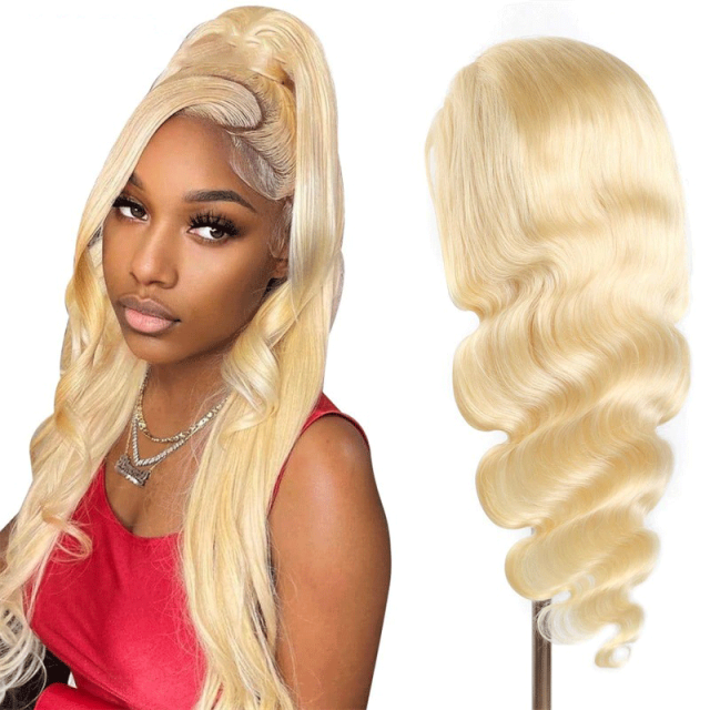 613 Blonde Body Wave 360 613 Lace Front Wig