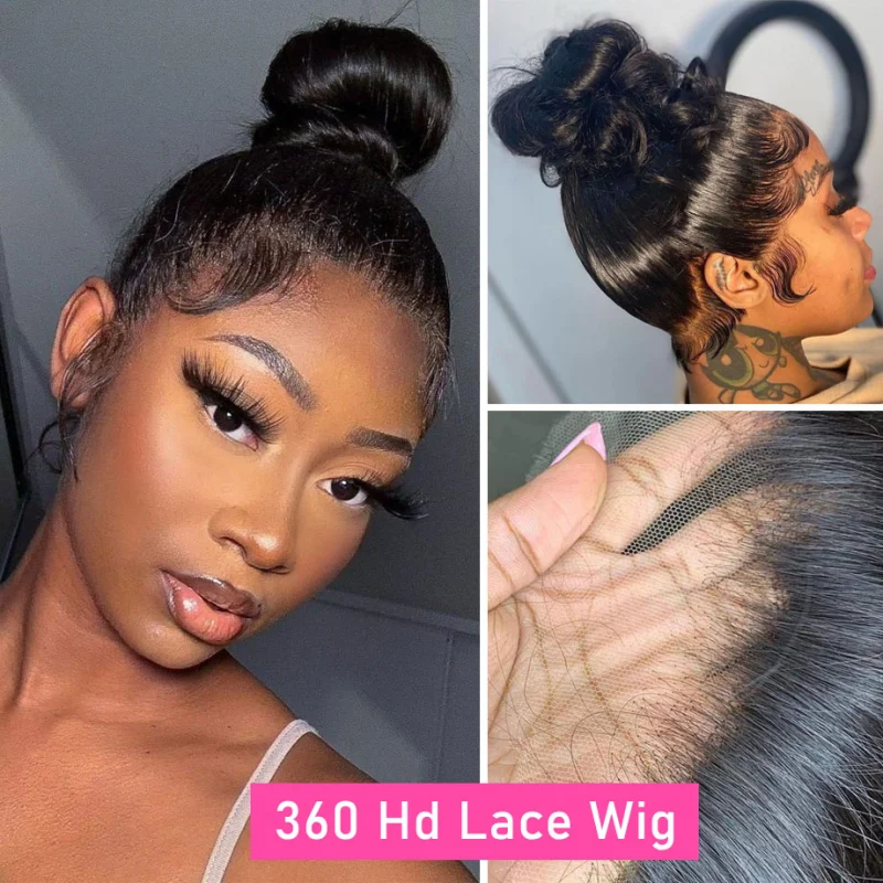 Straight 360 Lace Frontal Wig