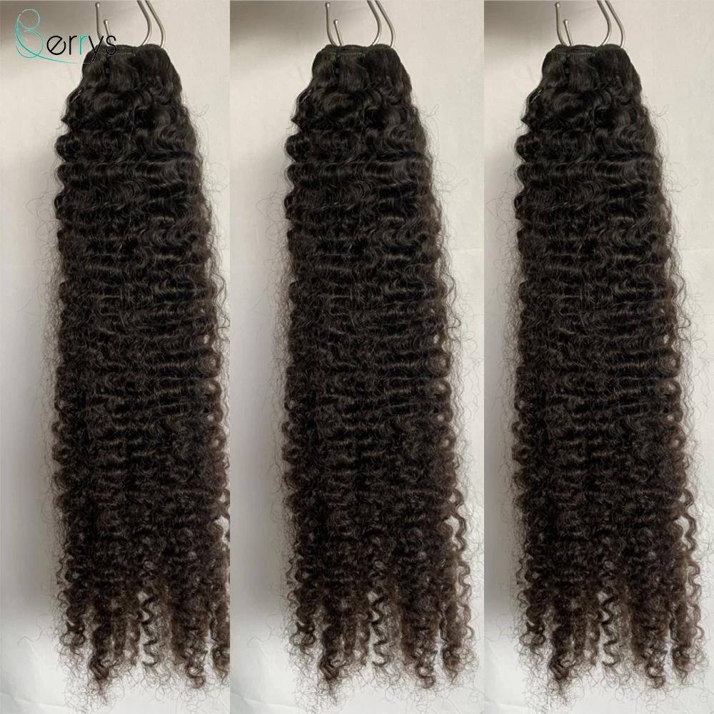Peruvian Red Band Raw Hair Bundles Burmese Curly Human Hair High Quality Without any Chemical Processed