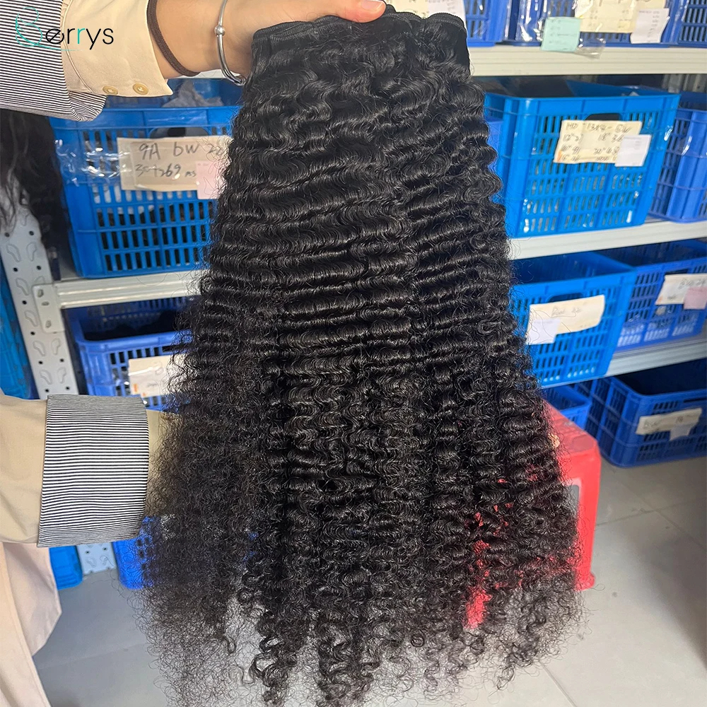 Peruvian Red Band Raw Hair Bundles Burmese Curly Human Hair High Quality Without any Chemical Processed