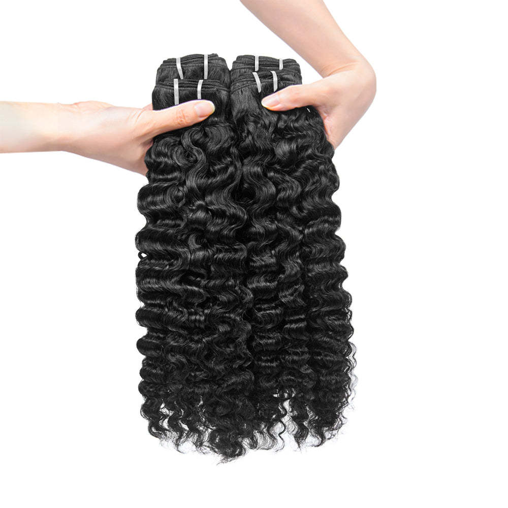 Indian Flat Band Virgin Hair Bundles Burmese Curly 100% Real Human Hair High Quality Without any Chemical Processed