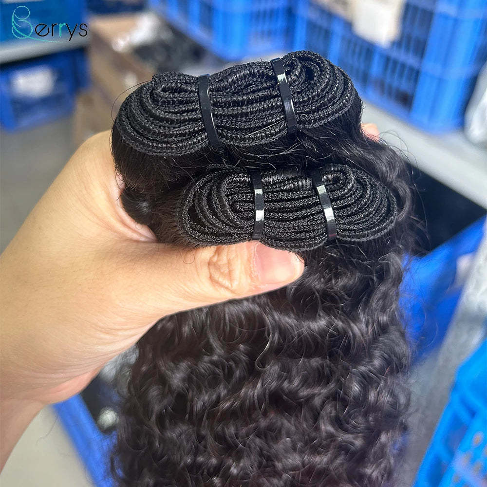 New Arrival Vienamese Raw HairPink Band Bundles Burmese Curly 100% Real Human Hair High Quality Without any Chemical Processed