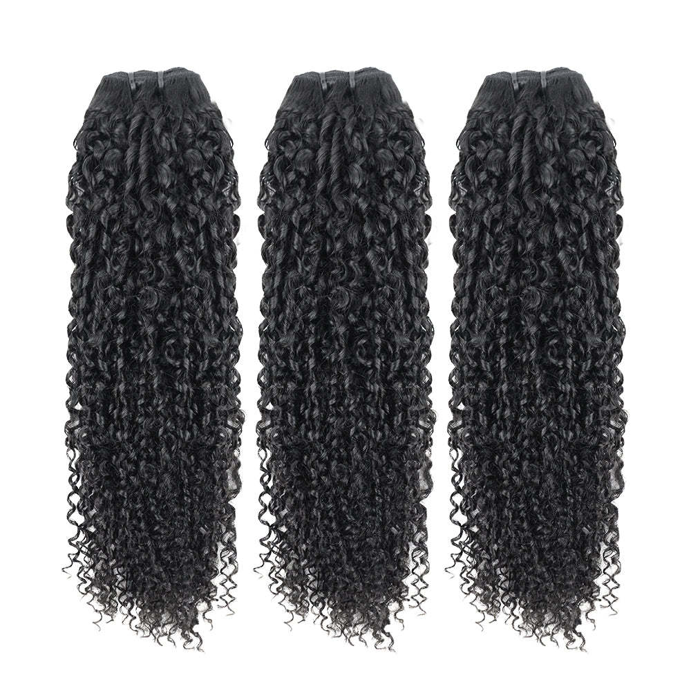 New Arrival Texture Vienamese Raw Hair Bundles Pixie Curly Pixel Curl 100% Real Human Hair High Quality Without any Chemical Processed