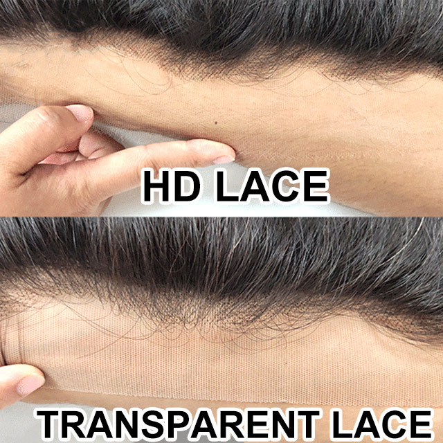 Top Quality Virgin Hair 13x6 HD/Transparent Lace Frontal