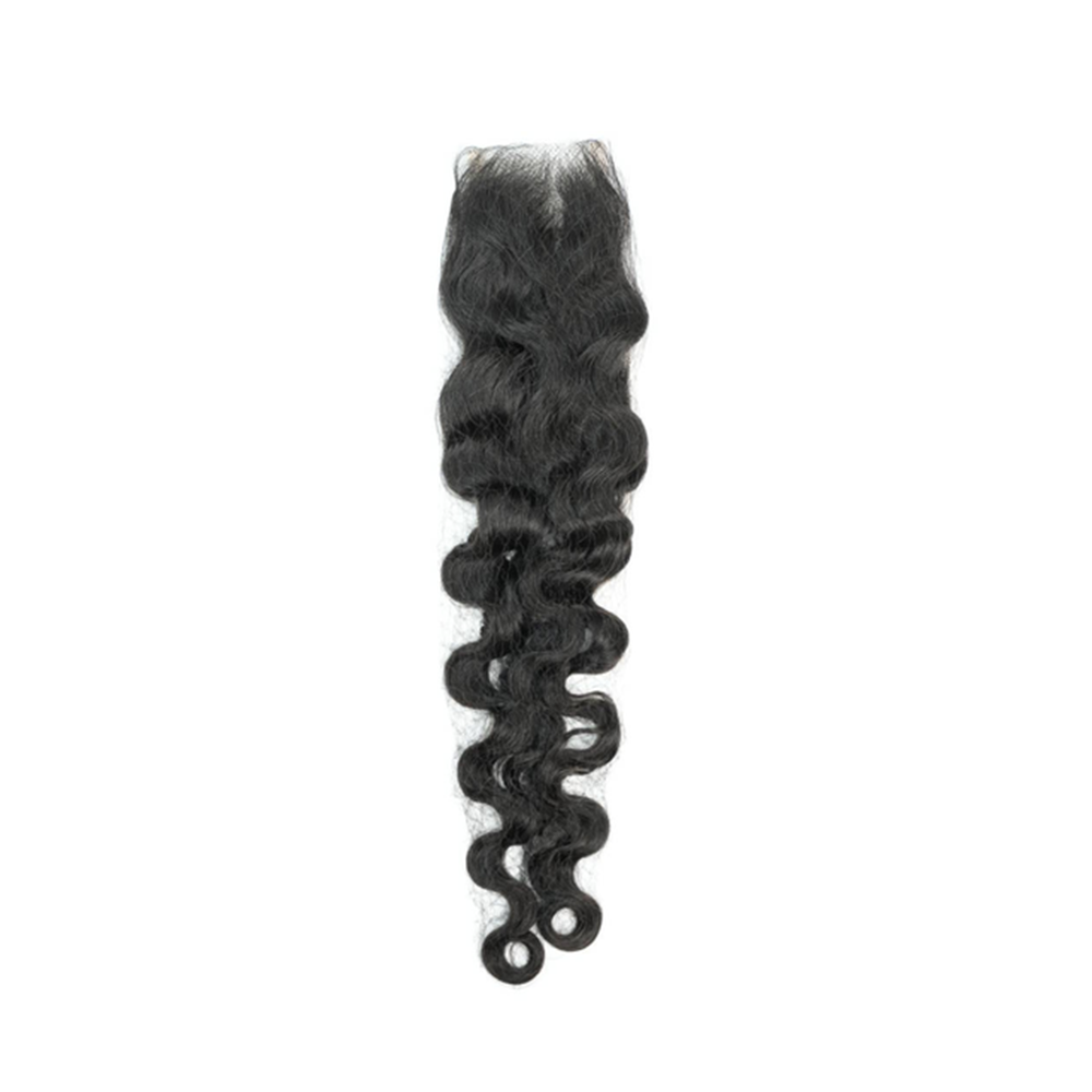 High Quality Virgin Hair Indian Curly 2x6 Closure / 13x6 Frontal HD Lace 14inch 16inch 18inch
