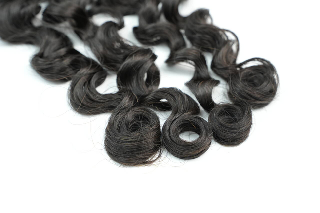 High Quality Raw Hair Indian Curly 5x5 Closure / 13x6 Frontal HD Lace 14inch 16inch 18inch