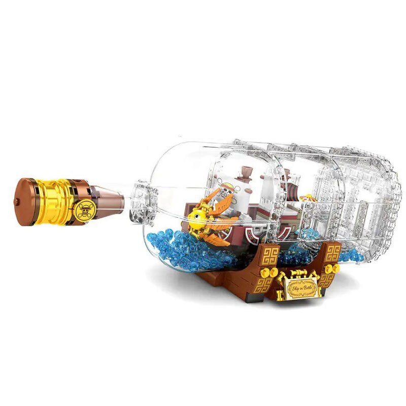 SY 6294 Thousand Sunny Boat in Bottle Movie 568 PCS Building Block Brick from China