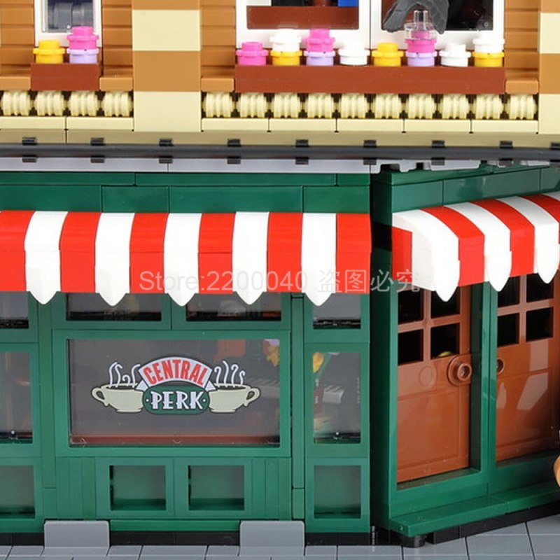 Urge 10189 City Street View Series Central Perk Big Bang  modular Building Blocks 4294pcs Bricks Kids Toys From China