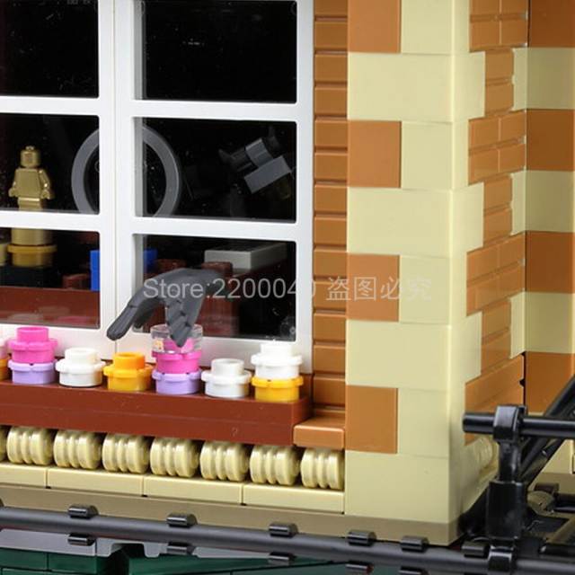 Urge 10189 City Street View Series Central Perk Big Bang  modular Building Blocks 4294pcs Bricks Kids Toys From China