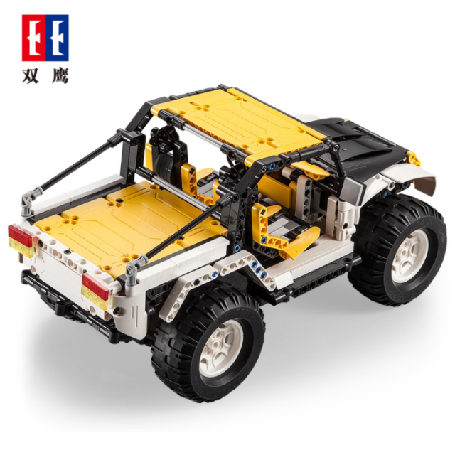 CaDA C51045W Trailblazer Car Model Remote Control Assembled Building Blocks Racing Educational Kids Toys Bricks From China