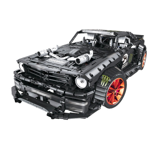 J90068 3219PCS Technic Series Super car Mustang Hoonicorn V2 Building Blocks Toys  20102 9007 From China