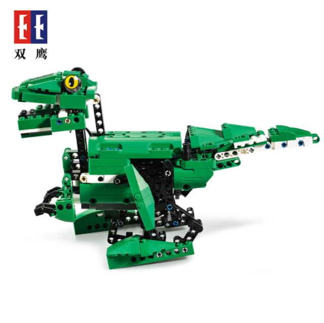 CaDa C51035 435PCS Technic Remote Control Blast Dragon & Crocodile Children's Building Block Toys From China