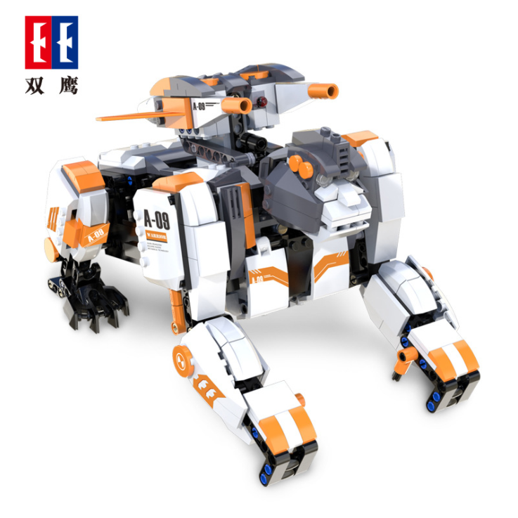 C51062 637CS Fighting King Kong Remote Control Model Children's Transformable Building Block Toy Ship From China