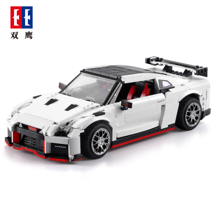 C61020 1322PCS GTR R35 Super Car Building Blocks Toy Ship From China