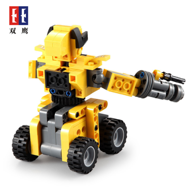 C52020 267Pcs Technic Series Bumblebee Robot Pull Back Car Children's Puzzle Assembled Building Block Toys Ship From China