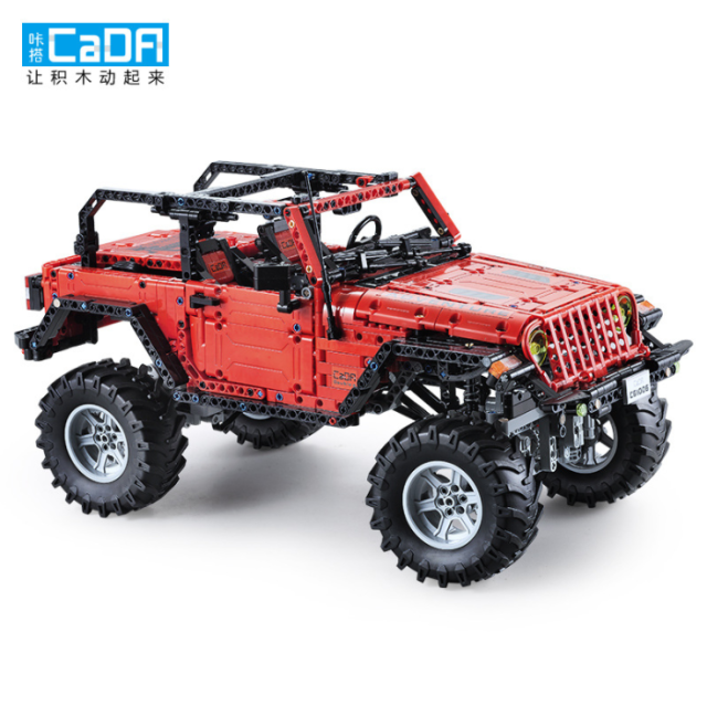 C61006 1941Pcs Techinic Series RC 2.4G Jeep  Rubicon Building Blocks Battery Motor Vehicle Bricks Toys for Kids Ship From China
