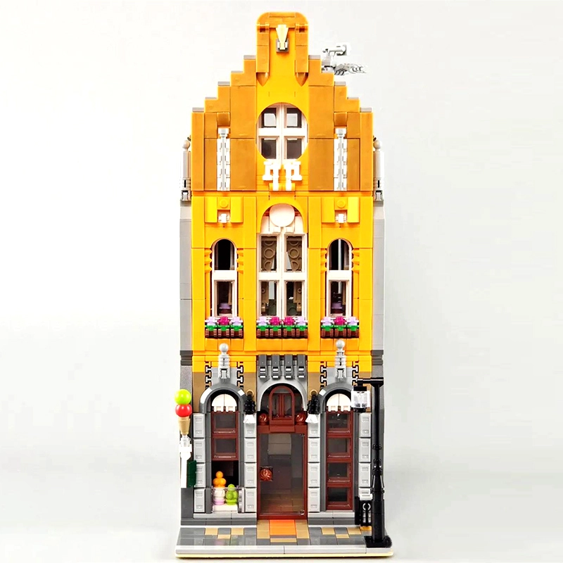 LR10003 Creator Series Ice Cream Parlor Building Blocks Bricks Toys Ship From Europe 3-7 Days Delivery