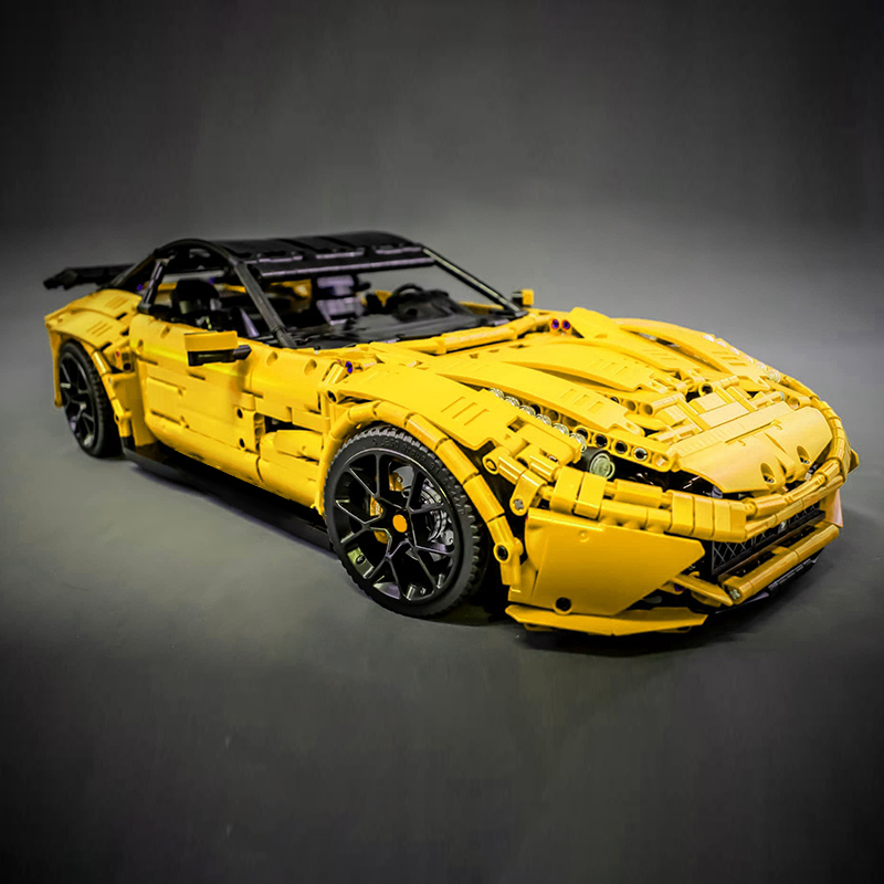 MOC-41271  Compatible 4-Color F12 Static Supercar About 3159pcs Building Blocks Toy Ship From China