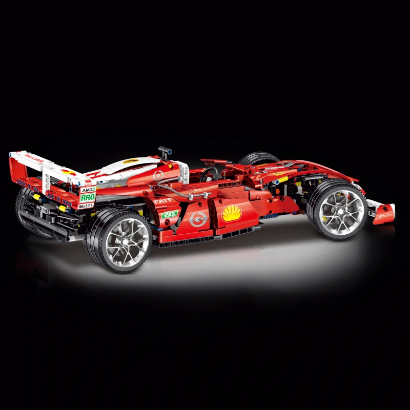 Lin07 0011 Blocks Technic Series Model Series &quot;Ferrari&quot; 248 F1 Formula 1 Mini Car Building Blocks 1275pcs Bricks Toy Ship From China