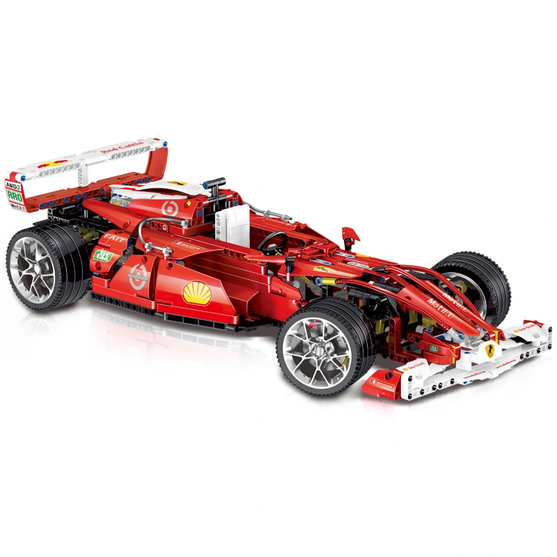 Lin07 0011 Blocks Technic Series Model Series &quot;Ferrari&quot; 248 F1 Formula 1 Mini Car Building Blocks 1275pcs Bricks Toy Ship From China