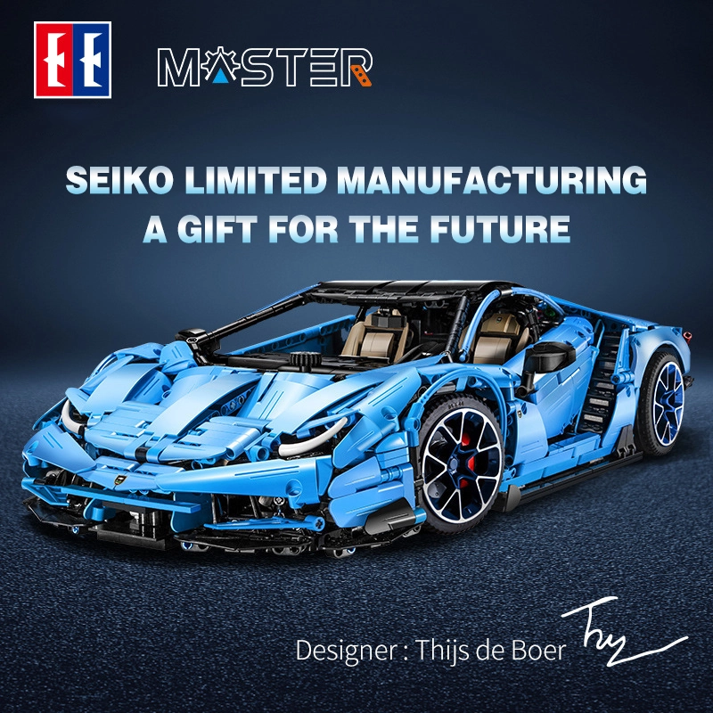 CaDA C61041 Supercar 770-4 1:8 Scale MOC Model