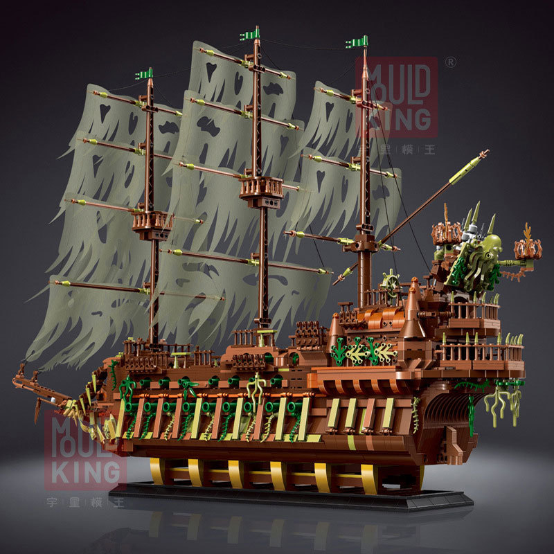 Mould King 13138 The Flying Duatchman Building Blocks 3653pcs Bricks Toys From USA 3-7 Days Delivery.