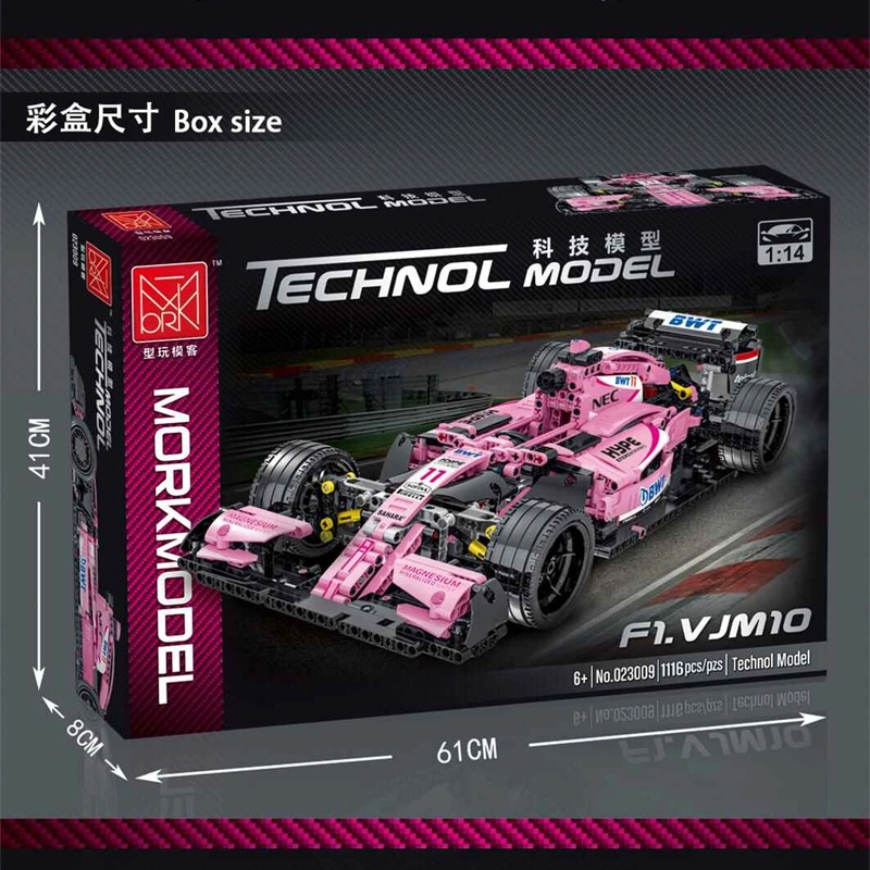 【Clearance Stock】MORKMODEL 023009 Technic Series alternate - F1 Car Building Blocks 1116pcs Bricks Toys For Gift From China