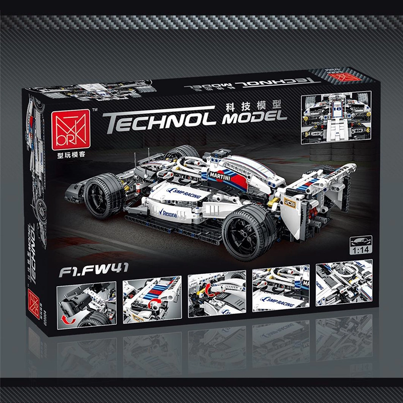 MORKMODEL 023004 Technic Series alternate - F1 Car building blocks 1152pcs bricks Toys For Gift ship from China
