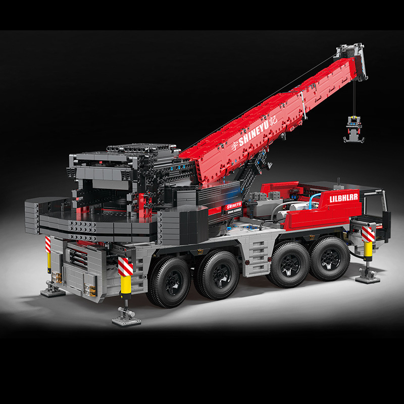 HappyBuild YC22003 Technic Shine YU：Mobile Crane building blocks 4885pcs bricks Toys For Gift from China