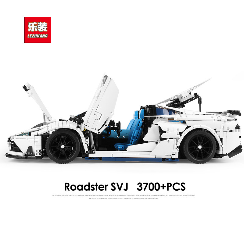 LZ 2101 Technic 'Lamborghini' Aventador SVJ Roadster building