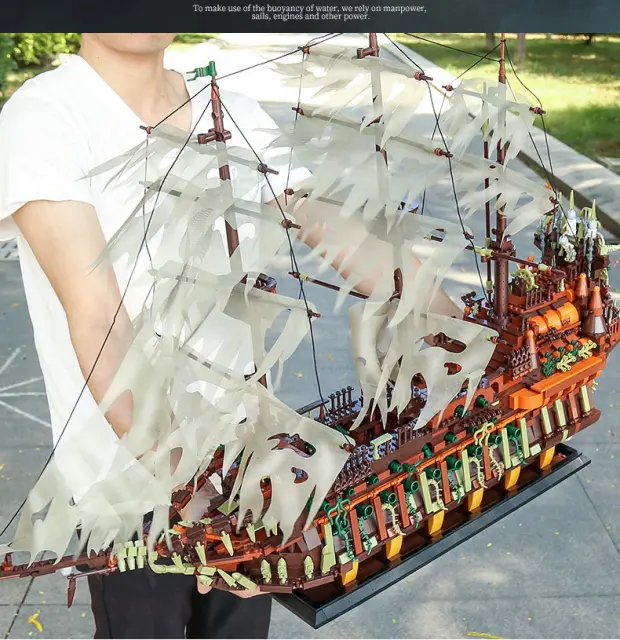 MouldKing 13138 The Flying Dutchman Building Blocks 3653pcs Bricks From China