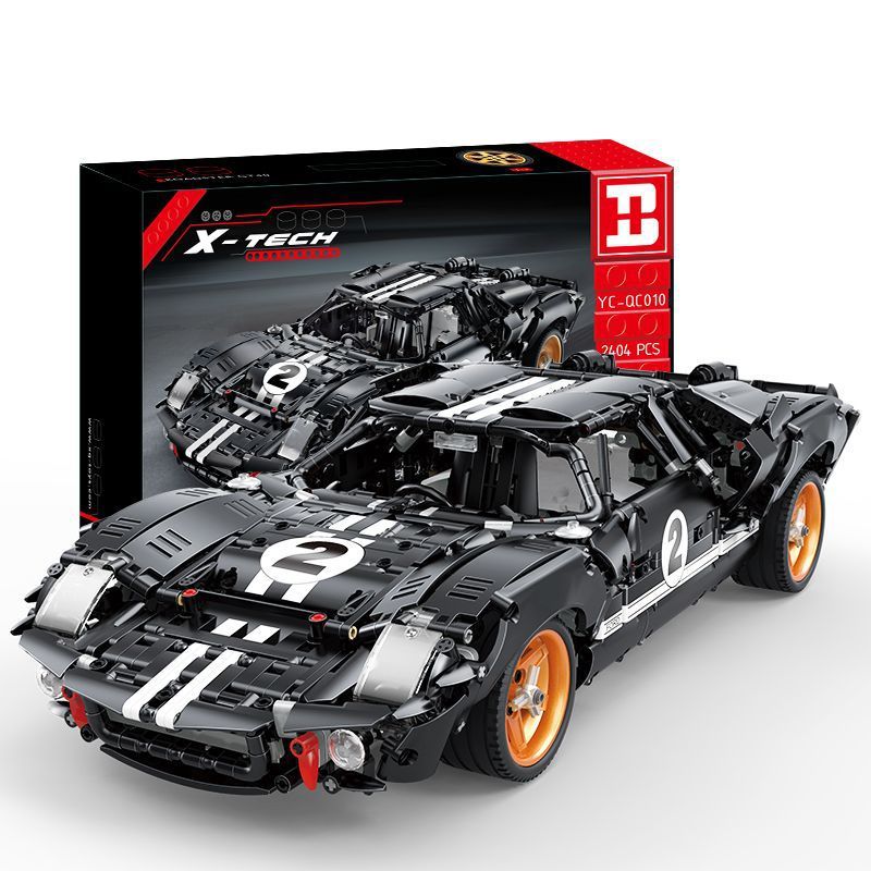 YC-QC010 Technic Ford GT40 MK I 1967 building blocks 2404pcs bricks Toys For Gift ship from China