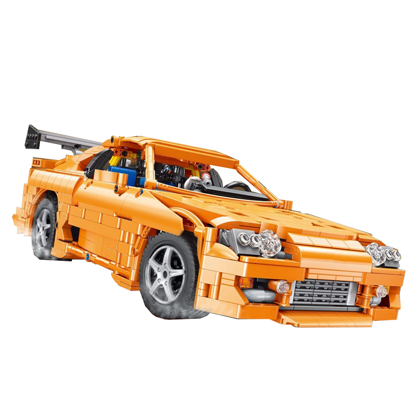 【Clearance Stock】HappyBuild YC-QC018 Tcehnic 【TOYOTA SUPRA A80】 building blocks 2225pcs bricks Toys For Gift from China
