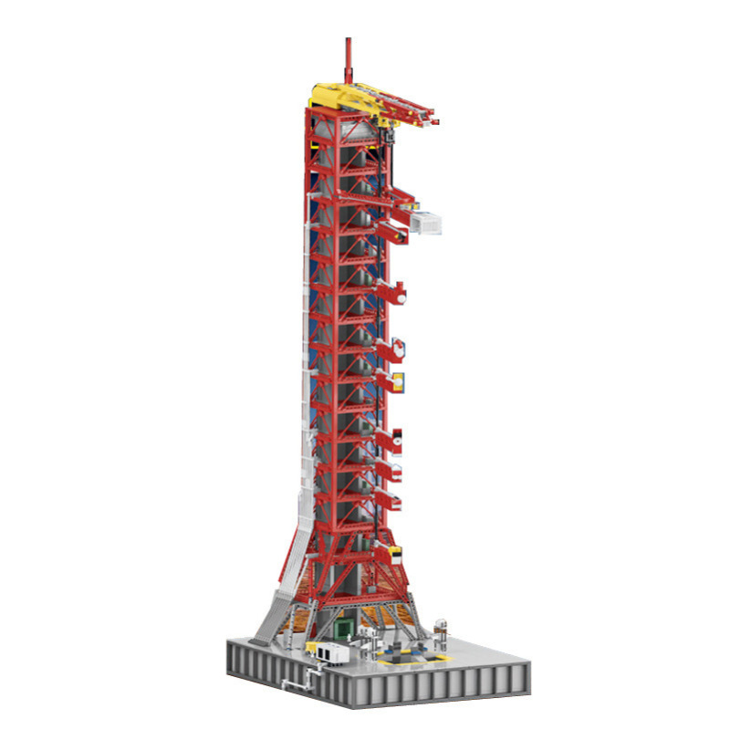 MORKMODEL 031003 Technic Apollo Saturn V Launch Umbilical Tower building blocks 3586pcs bricks Toys For Gift from China