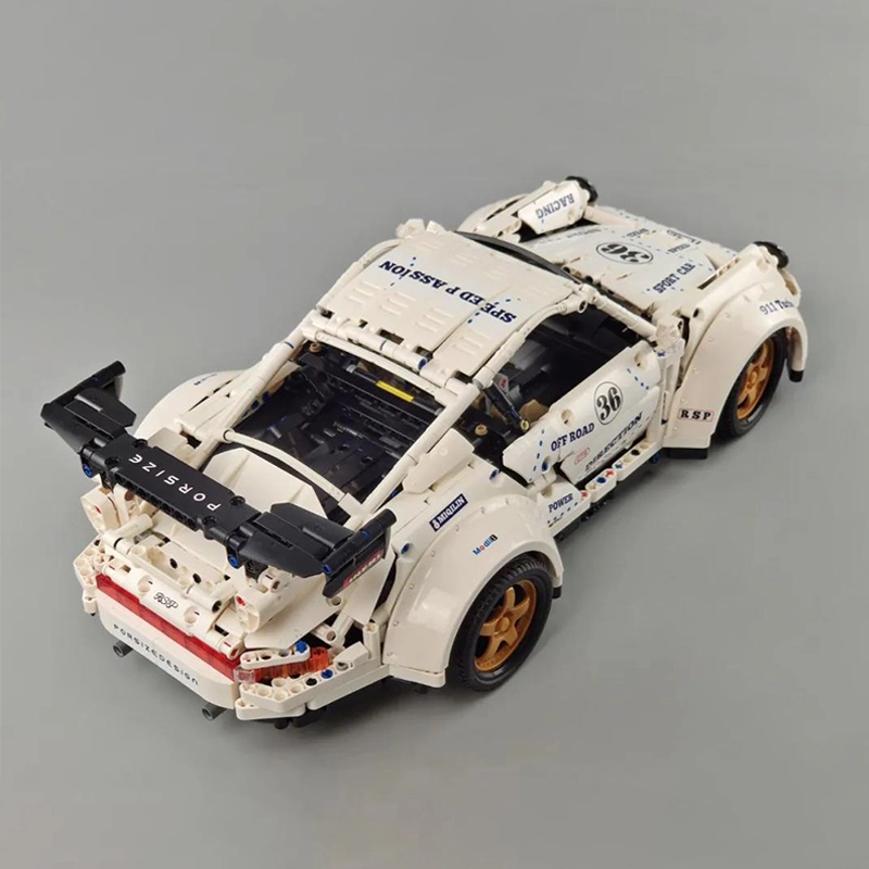 YC-QC016 Technic ‘Porsche’ 911 Widebody Building Blocks 2525pcs Bricks Toys With Motor Ship From Europe 3-7 Days Delivery