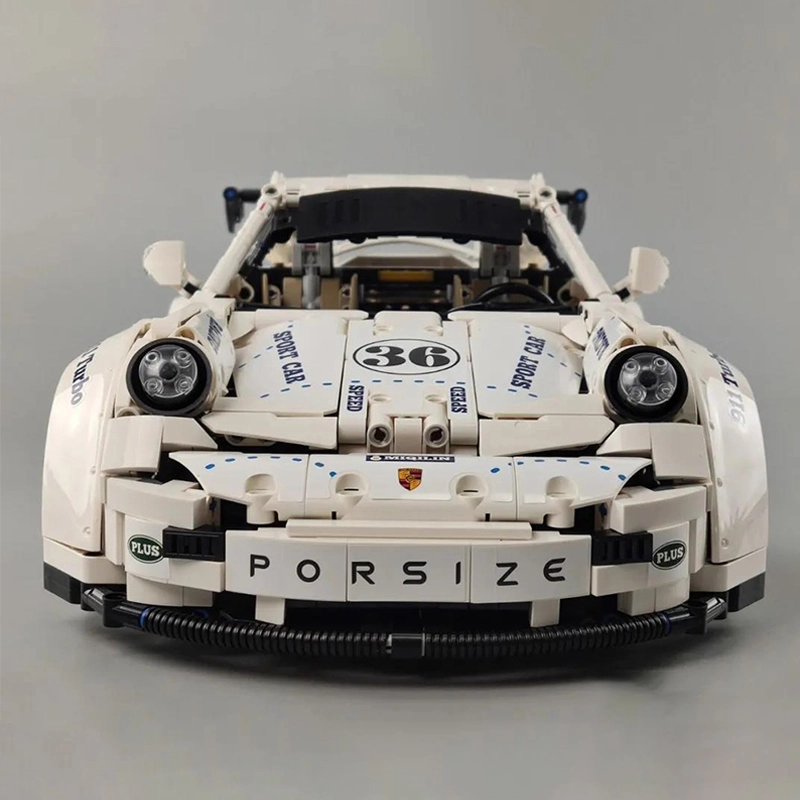 YC-QC016 Technic ‘Porsche’ 911 Widebody Building Blocks 2525pcs Bricks Toys With Motor Ship From Europe 3-7 Days Delivery