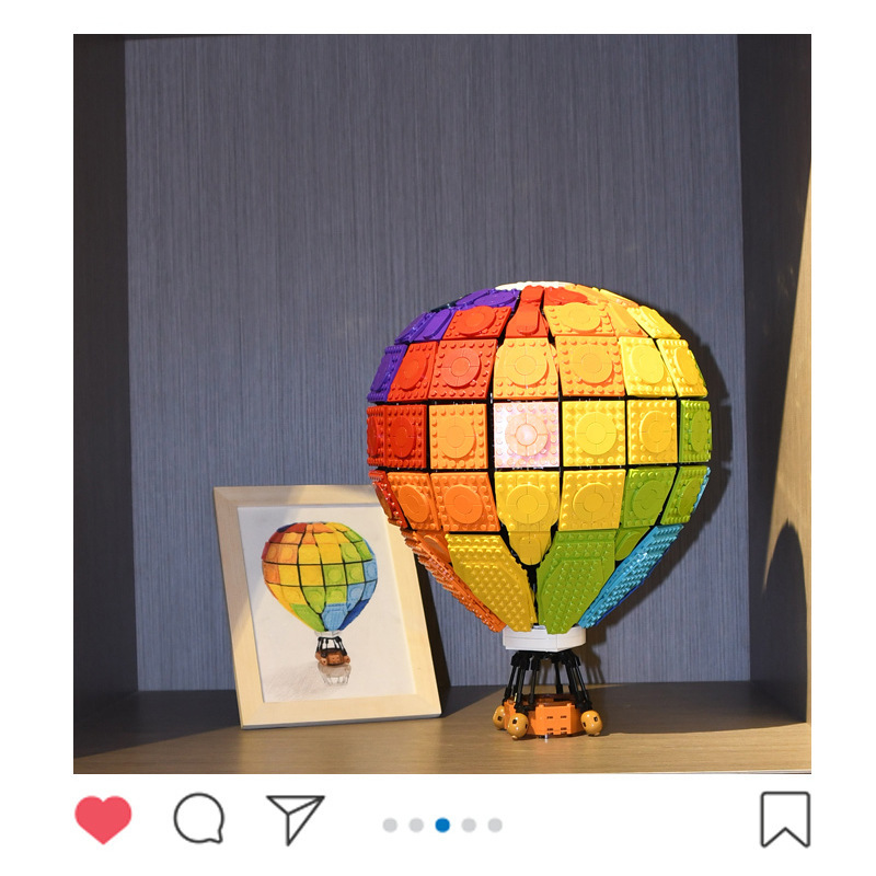 C002 Idea Hot air balloon building blocks 2250pcs bricks Toys For Gift ship from China