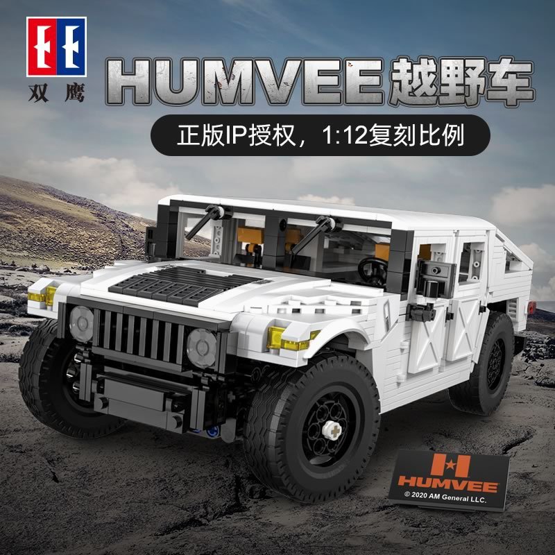 【Clearance Stock】CaDA C61027 Technic Humvee building blocks 1380pcs bricks Toys For Gift ship from China
