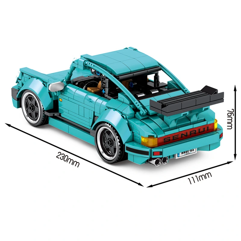 SY 8310 Technic 'Porsche' 911 sports car building blocks 717pcs bricks Toys For Gift ship from China
