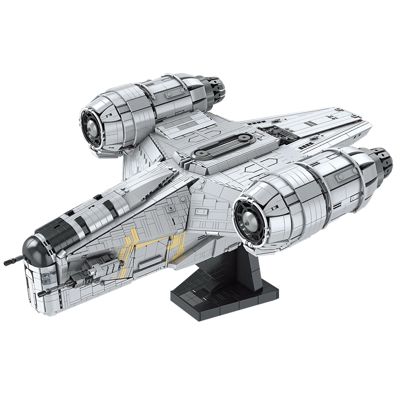 Mould King 21023 Star Plan Series The Razor Crest Building Blocks 5018pcs bricks Toys For Gift Ship From China