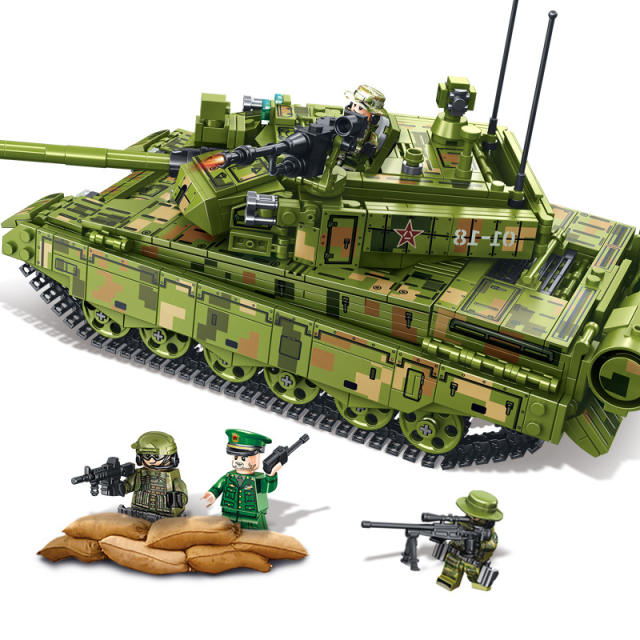 SEMBO 105751 Military Series Type 99A main battle tank building blocks 1144pcs Toys For Gift from China